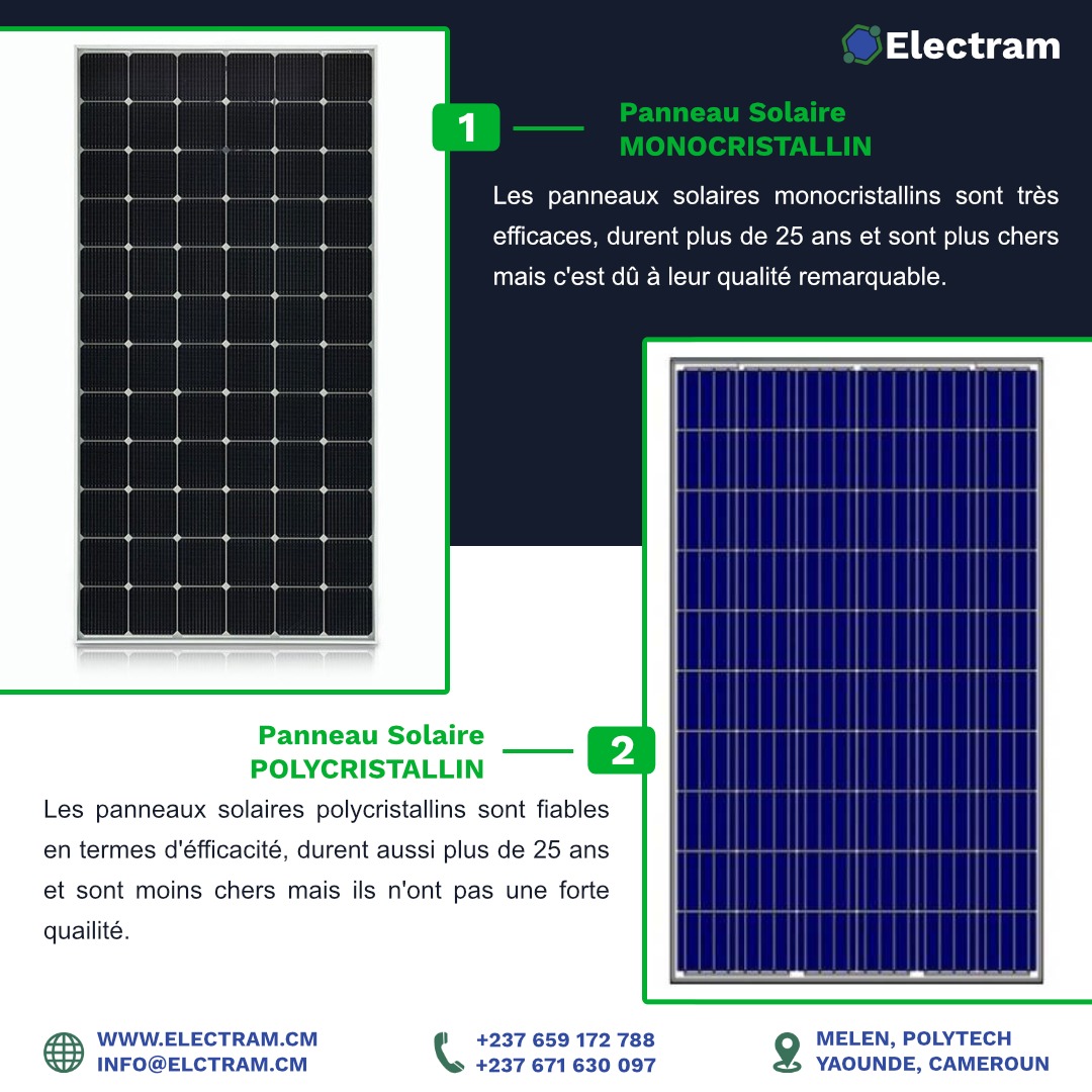 electramcm's tweet photo. Découvrez les différents types de panneaux solaires pour faciliter votre compréhension✅

#renewableenergy #solarenergy #solarpower #greenenergy #climatechange #environment #sustainaibility #globalwarming #savetheplanet #climateaction #solarpanels #energy #cleanenergy #gogreen https://t.co/2VMNu1dgew