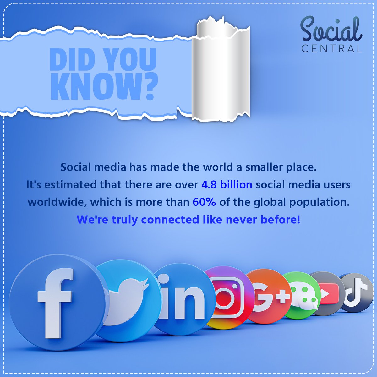 SocialCentralMS's tweet photo. Did you know???

.
.
.

Source: Google 

.
.
.

#funfacts #smm #agency #agencypeople #infomative #follow #digital https://t.co/G376j8Naib