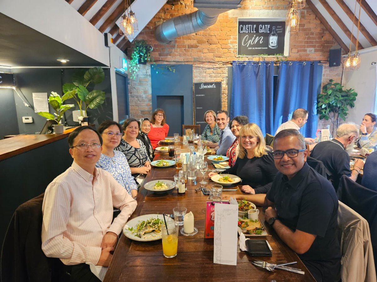 Dinner with our distinguished colleagues visiting from the International Medical University.