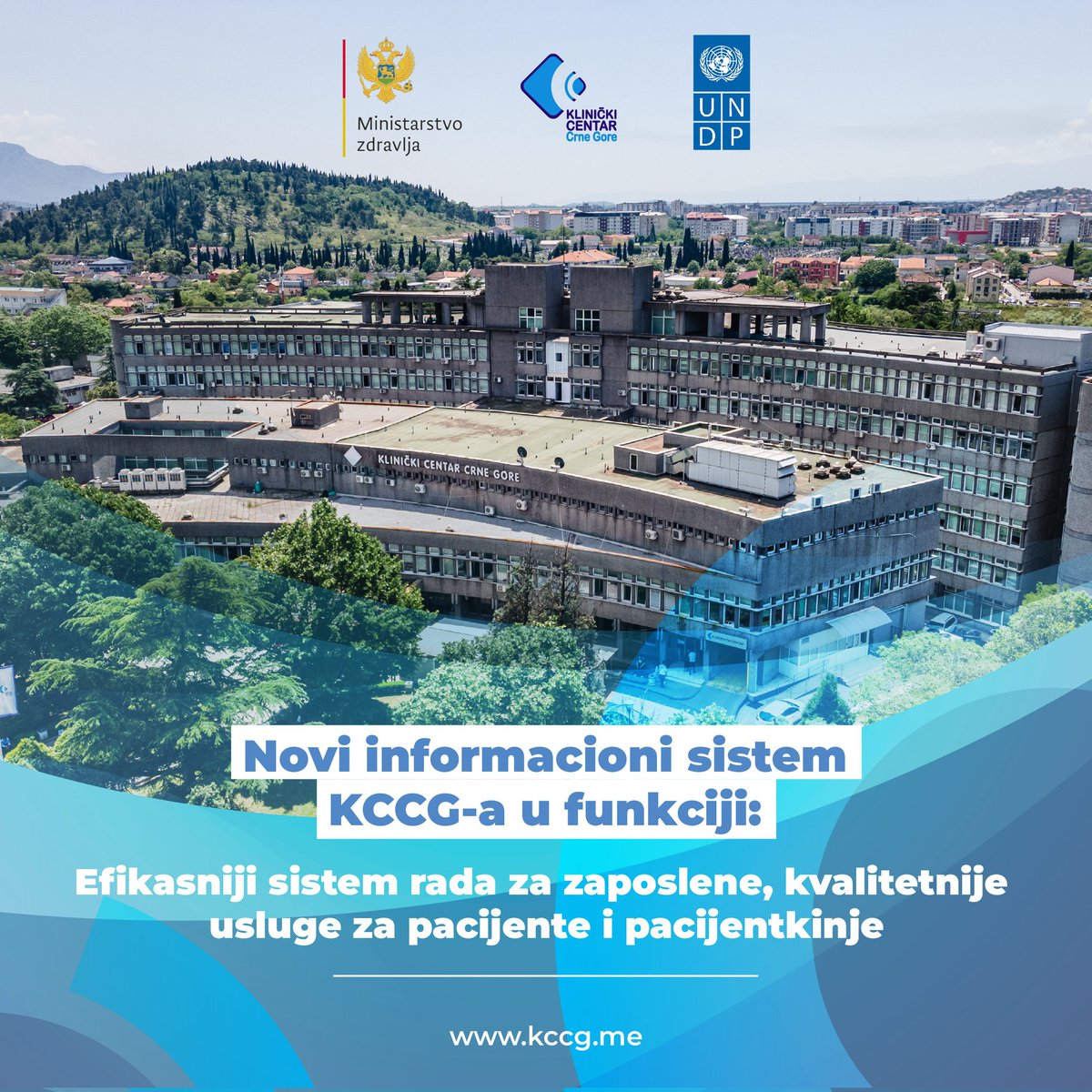 Novi informacioni sistem KCCG-a u funkciji: Efikasniji sistem rada za zaposlene, kvalitetnije usluge za pacijente i pacijentkinje

Opširnije na:
kccg.me