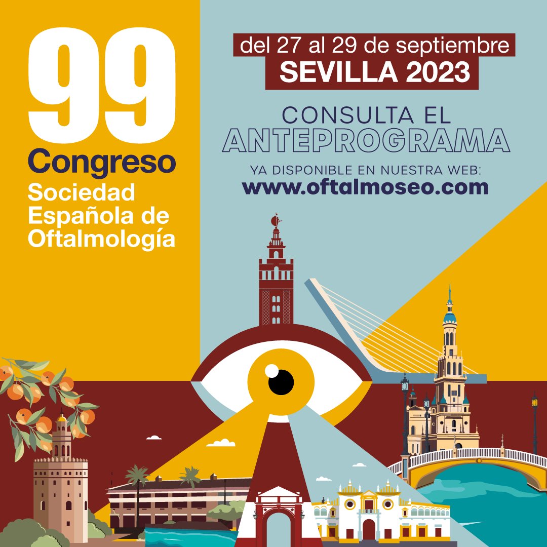 CONSULTA EL ANTEPROGRAMA DEL 99 CONGRESO SEO

📅27, 28 y 29 de septiembre de 2023
📍Fibes - Palacio de Congresos y Exposiciones Sevilla

ℹ Toda la información aquí: tinyurl.com/yhcwmy45

#99CongresoSEO #Sevilla #médicosoftalmólogos #oftalmología