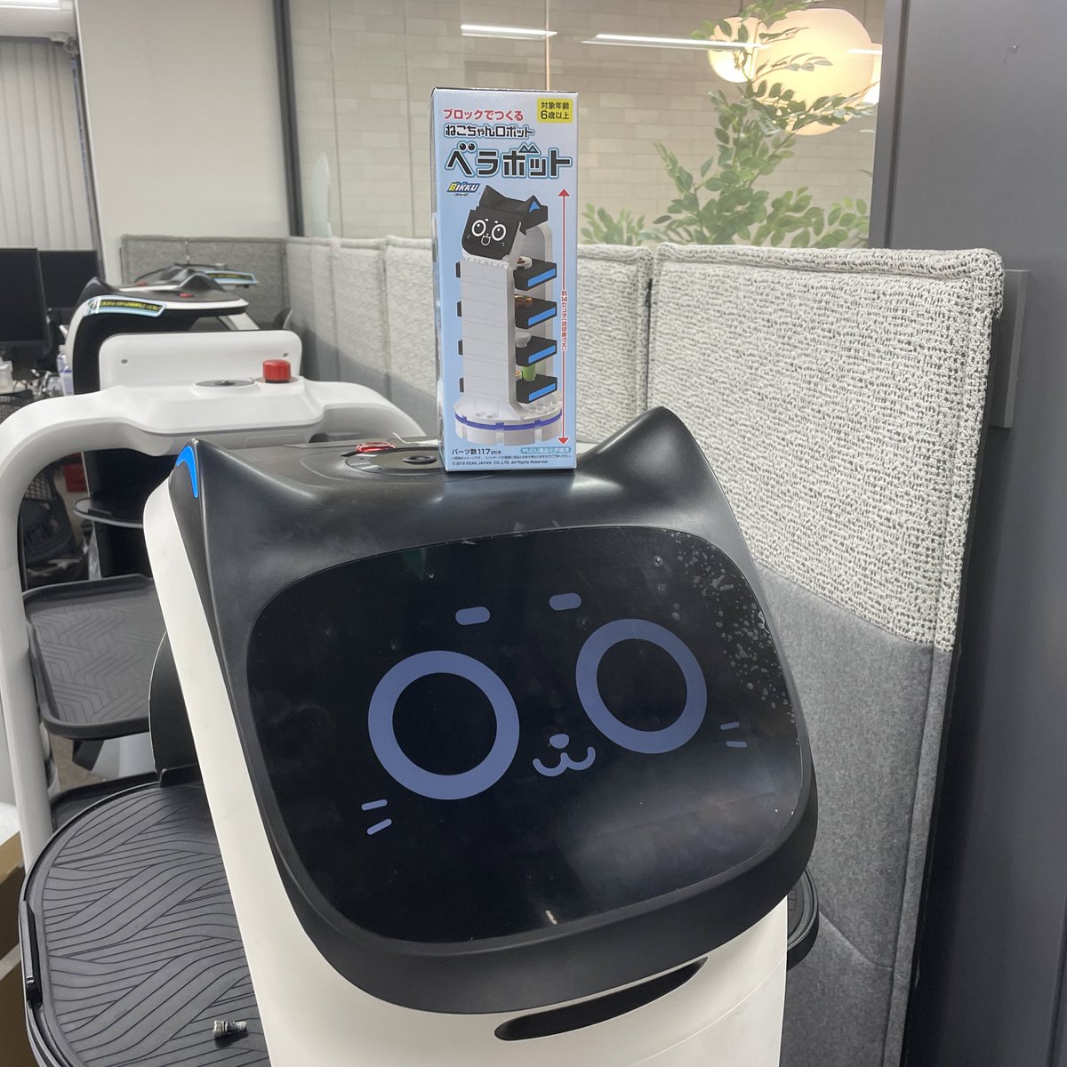 ネコ型配膳ロボットのベラボット on X