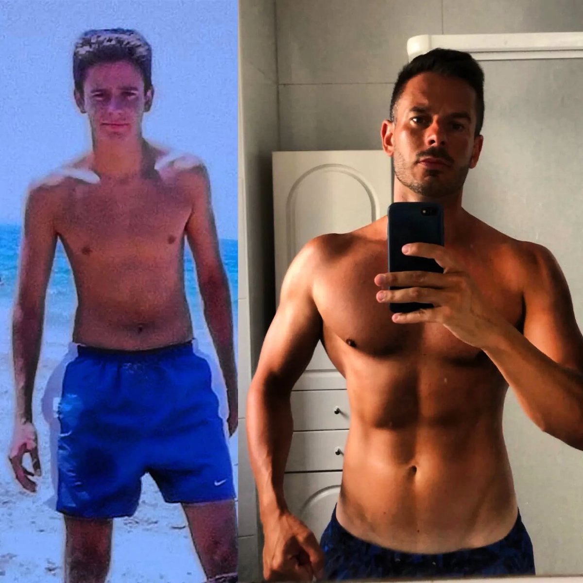 💥 Transformación 💥

No todo depende de la genética 🧬

✅️ Disciplina 
✅️ Constancia 
✅️ Buenos hábitos 
✅️ Entrenamiento de Fuerza 
✅️ Alimentación 

Si quieres que te ayude a conseguir resultados y llegar a tu objetivo 🎯 escríbeme un MD 📩

#cambio #transformacion