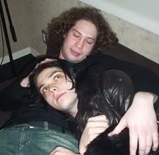 siriuslymike's tweet image. ray toro keeps his bitches in line