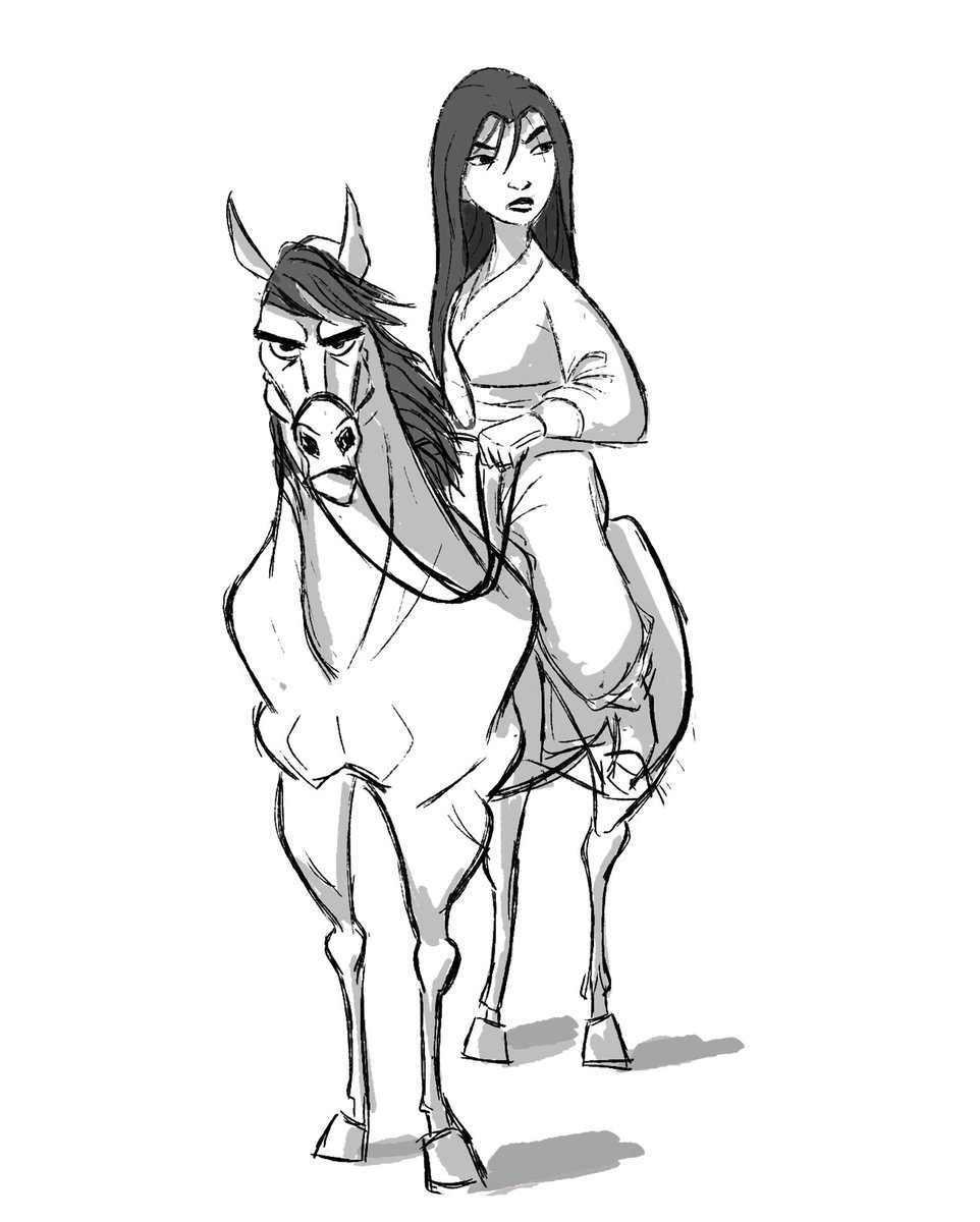 Mulan fan art..
i did it with my own interpretation
#sketch #drawing #characterart #illustration #illustrationart #Mulan https://t.co/qh3fWpRVfb