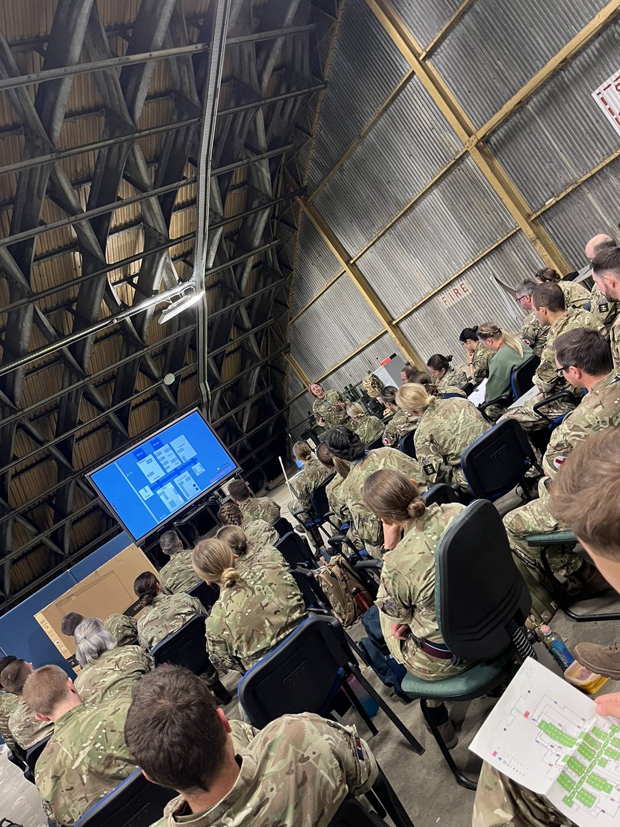 And…..we’re off…. Athena Dragon 23, Collective Trg for the Hospital Staging Unit is well underway @ TMW. Delivering training to pers aligned to AIRs Secondary Healthcare Deployed Medical Treatment Facility. #WeEnable #TMW @Commander_GE 🏥