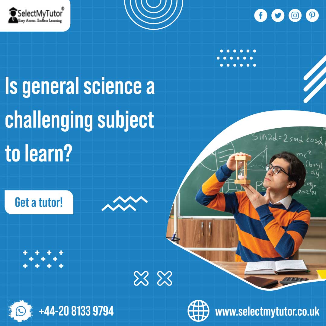selectmytutor's tweet image. Our General Science Tutors will help you understand this hard subject in a way that is both accessible and thorough while also being efficient
Explore: shorturl.at/BDO06
.
Enquire now
:- (+44) 20 8133 9794
:- contact@selectmytutor.co.uk
#GeneralScience #sciencetutor