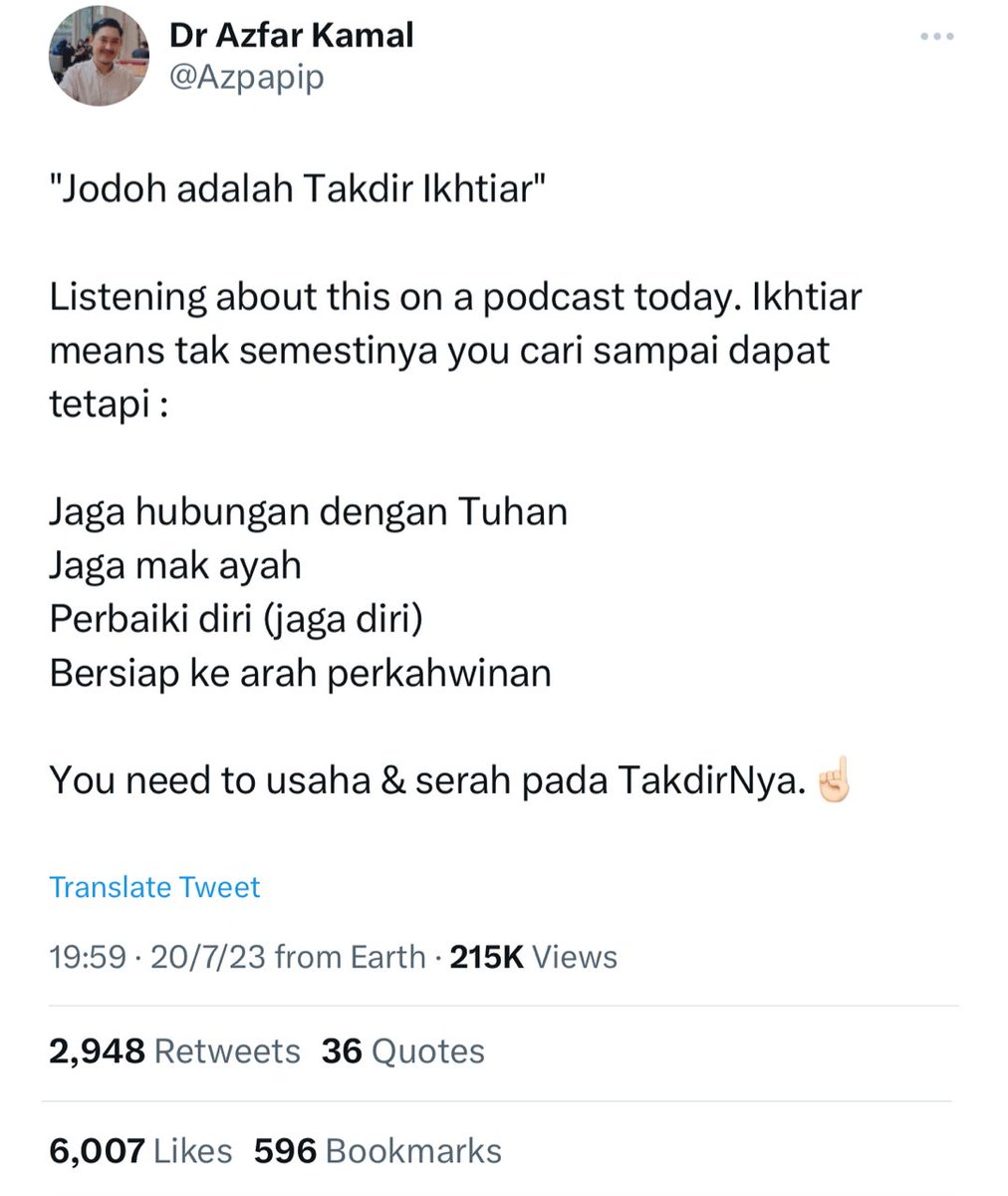 baitulmuslimcom's tweet photo. Ikhtiar kita untuk jodoh❤️ https://t.co/S9qJbjLxg9