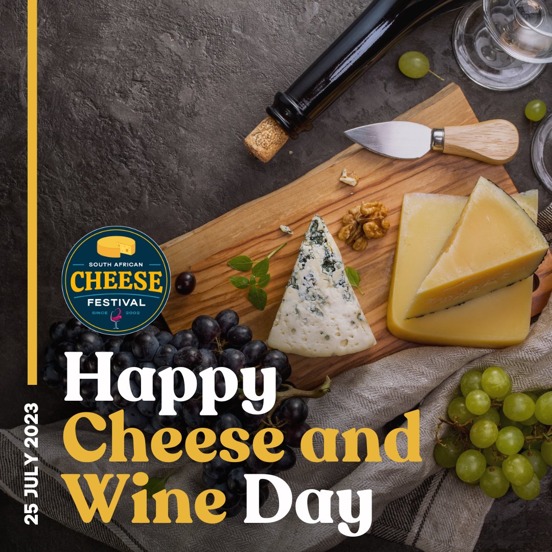 Happy Cheese and Wine Day, cheese lovers! 

Today, we raise our glasses to the perfect pairings and delightful flavours that make life so delicious. #cheeseandwine