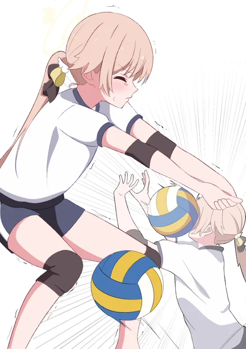ヒフミ×バレー #ブルアカ