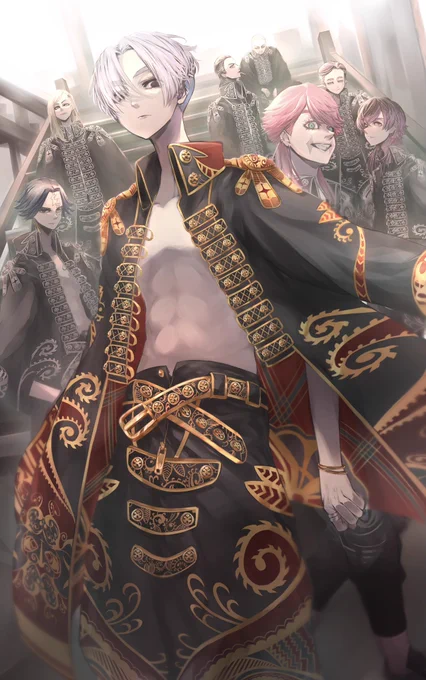 #最近フォローした人は知らない過去絵を晒す 東リベで厚塗りに目覚めた...!