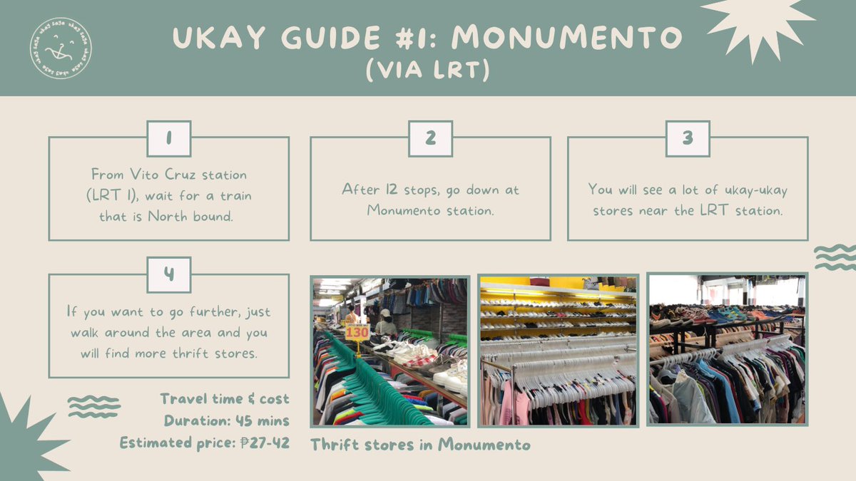 ukaysayaph's tweet photo. First stop is Monumento station! Here’s a mini guide on how to get to the ukay areas around Monumento. Let’s go~ https://t.co/73oRrraMgG