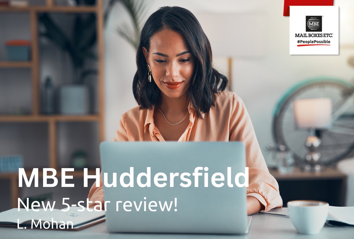 MailBoxesEtcUK's tweet photo. With MBE, you're getting 5-star service ⭐⭐⭐⭐⭐

“Brilliant service. Very professional and informative and superb staff that kept me updated regularly to track an expensive item I had sent. Will certainly used them again and recommend to friends."

#PeoplePossible https://t.co/Ssld0eBdHr