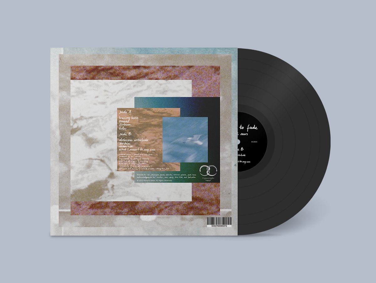 New release announcement!

"Appear to Fade", the debut album by NYC pianist Richard Sears, is released on Sept 29th 2023.

Check out the opening single Manresa and pre-order the album on vinyl here:
richardsears.bandcamp.com/album/appear-t…