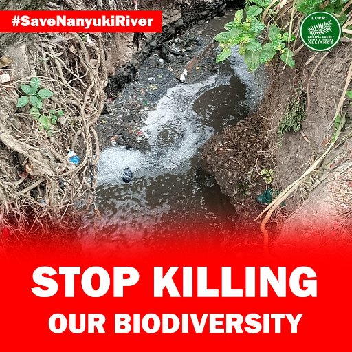 how can we achieve #SDGs without  having responsible consumption and waste management and environmental conservation
#SaveNanyukiRiver