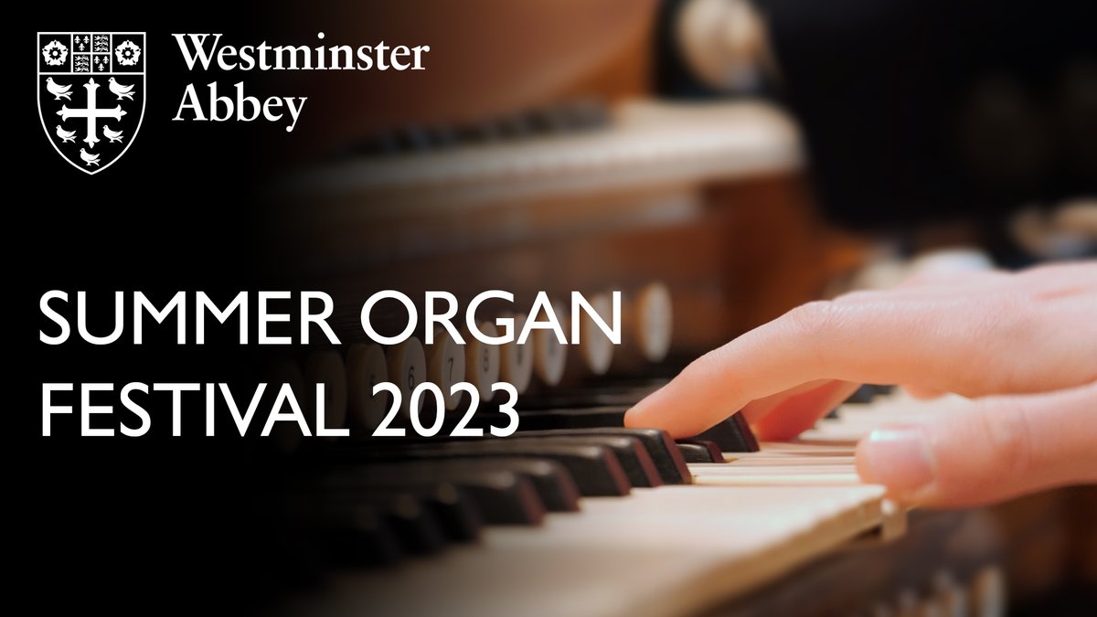 Tonight <a href="/wabbey/">Westminster Abbey</a> is the second concert in this year's Summer Organ Festival, given by Matthew Jorysz (Assistant Organist) at 7pm. Music by Butterworth, Holst, Elgar, Vaughan Williams and <a href="/IainFarrington/">Iain Farrington</a>. Tickets available here: westminster-abbey.org/abbey-events/c…