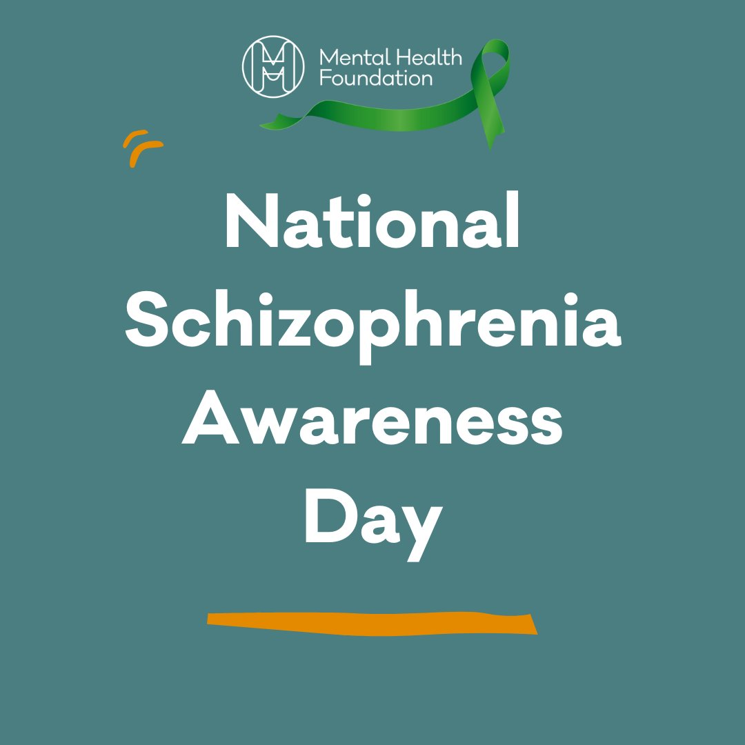 1 in 100 people will experience schizophrenia, which is often described as a type of psychosis. This #SchizophreniaAwarenessDay it’s important to highlight the common misconceptions of schizophrenia... 🧵 (1/5)