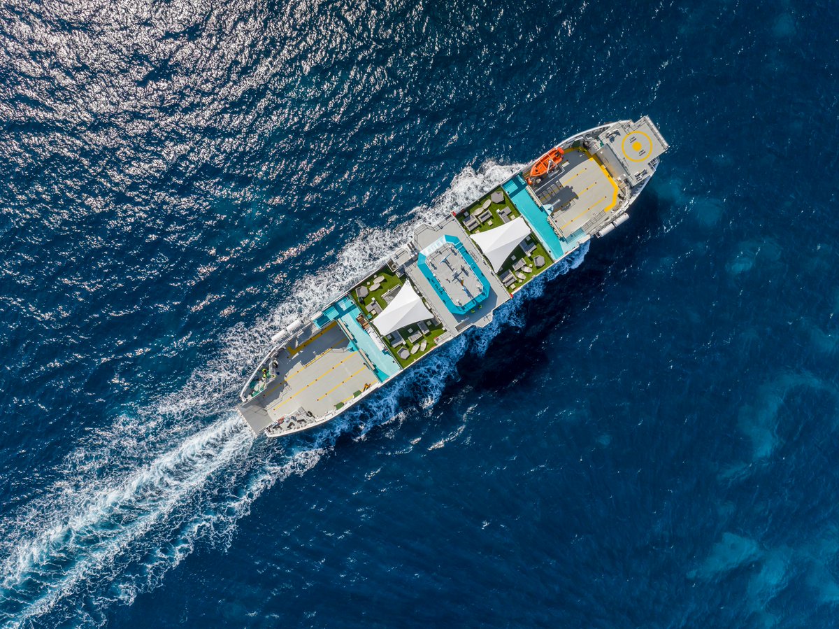 VONDOMSpain's tweet photo. 🚢🌊 Vondom brings its outdoor furniture to the first electric ferry in Spain, Balearia's Cap de Barbaria.
👉 https://t.co/Ez9nCQCXbi
#Vondom #Balearia #CapDeBarbaria #OutdoorFurniture #NauticalDesign #FurnitureDesign #Design https://t.co/TPg1xeuQ9j
