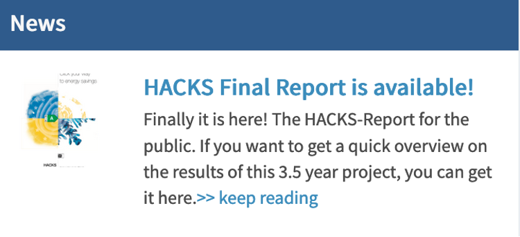 HACKS Final Report is available!
If you want to  get a quick overview on the results of this 3.5 year project led by 17 European Topten partners, follow the link! 
➡️ topten.eu