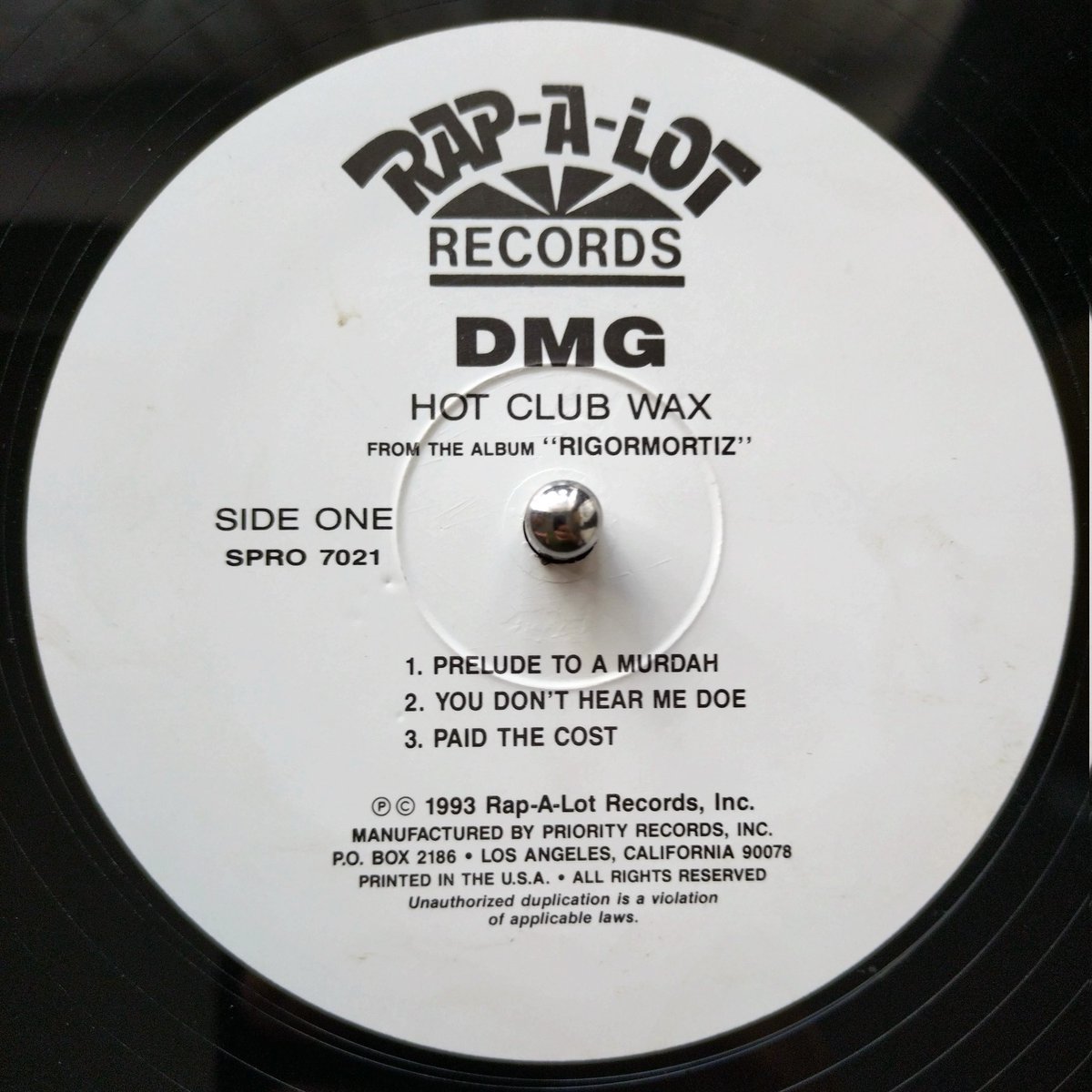Listening through my record collection, day 46.

DMG.

#vinylcollection #90sHipHop #gangstarap #rapalotrecords #midwestrap