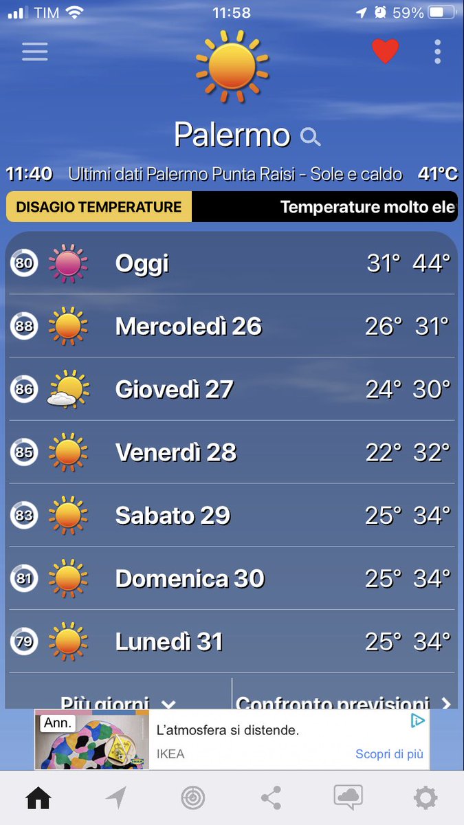gef26's tweet photo. il sole rosa che sembra così carino
#meteo #ClimateCrisis #Sicilia https://t.co/2ZFCOqufOr