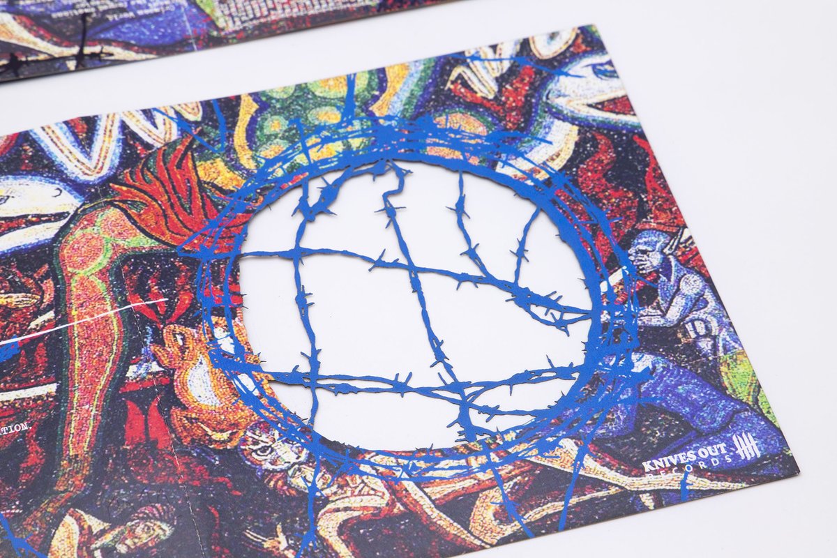 DOMAIN "Embodiment of Suffering"  Die-cut Digipack Enhanced CD w/ Die-cut Booklet, Etched tray  
domain.knivesoutstore.com #domain 
#knivesoutrecords #knvz #domainflhc #90s #H8000 #knivesoutz #suffering #kickback