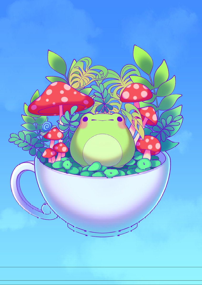 Froggie Tea 🍵 🐸 🍄
