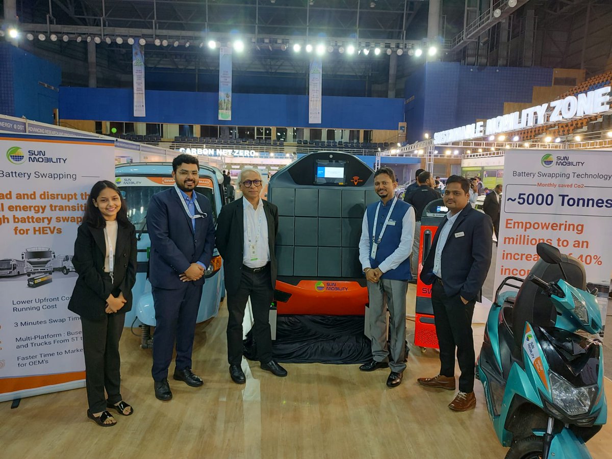 India Battery Swapping Association participated in the India ZEV Technology Experience cum Exhibition during the 14th Clean Energy Ministerial Meeting/G20 event from 19th July to 22nd July in Goa.