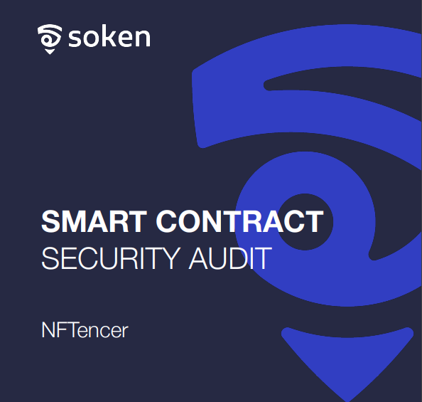 NFTENCER's tweet photo. 🌎 NFTENCER SOKEN SMART CONTRACT

NFTENCER passed SOKEN'S SECURITY AUDIT

#NFTC #AUDIT #NFTENCER #ENCER #SOCIAL #COIN #DOGI #Ripple #XRP #bitcoin https://t.co/d8UdC2hLVV