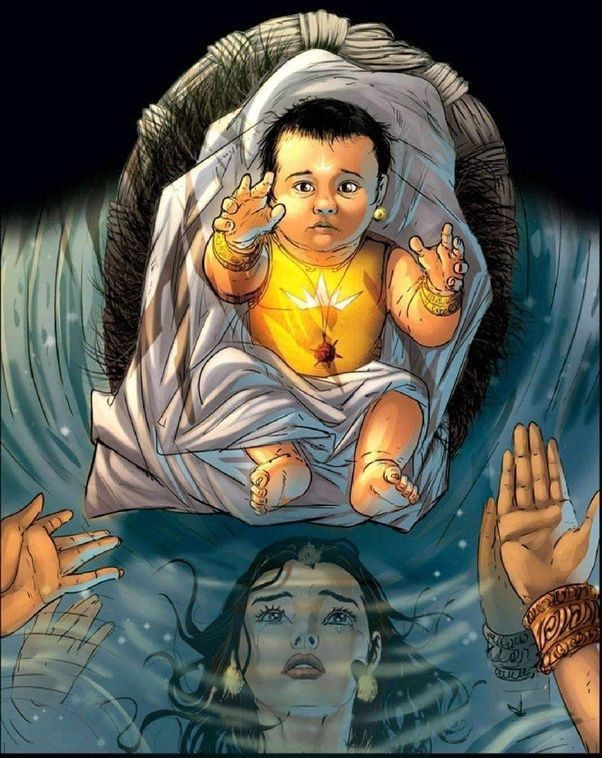 sahityasrijan's tweet image. जिसके पिता सूर्य थे, माता कुन्ती सती कुमारी,
उसका पलना हुई धार पर बहती हुई पिटारी।

~ दिनकर