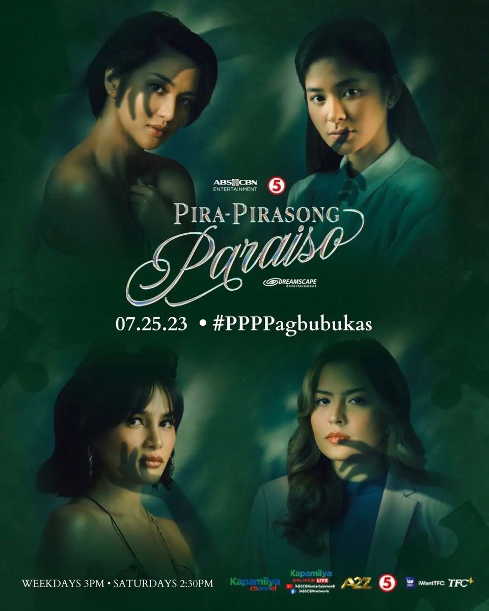 ericjohnsalut's tweet photo. Magbubukas na ang teleseryeng BUBUO sa inyong mga hapon. #PPPPagbubukas

#PiraPirasongParaiso, MAMAYA NA! 🧩💚 https://t.co/FdNnrkYcvh