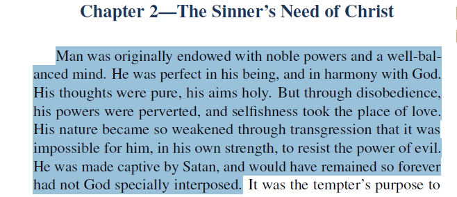 RT @Loyal_ex_24: Steps To Christ (Ellen G White) page 11 https://t.co/yxKwLlZylo