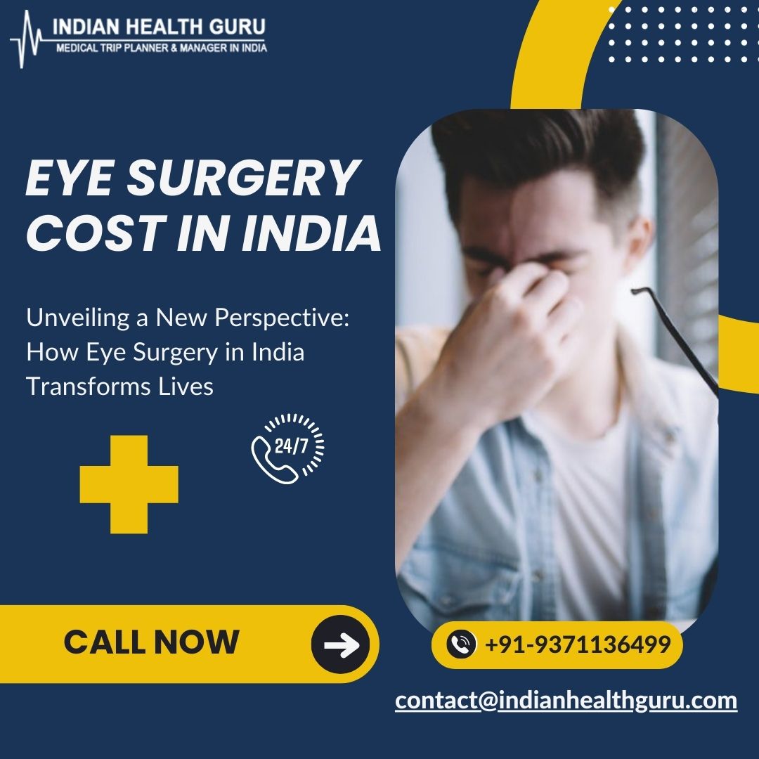 Great vision relies on how appropriately your cornea and lens comprehension light rays at the retina. 
#EyeSurgery #LowCostSurgery #BestSurgery #BestSurgeons  #TopHospitals
Contact Us:-
+91-9371136499 
contact@indianhealthguru.com
Read More On:- cutt.ly/twahKdBD