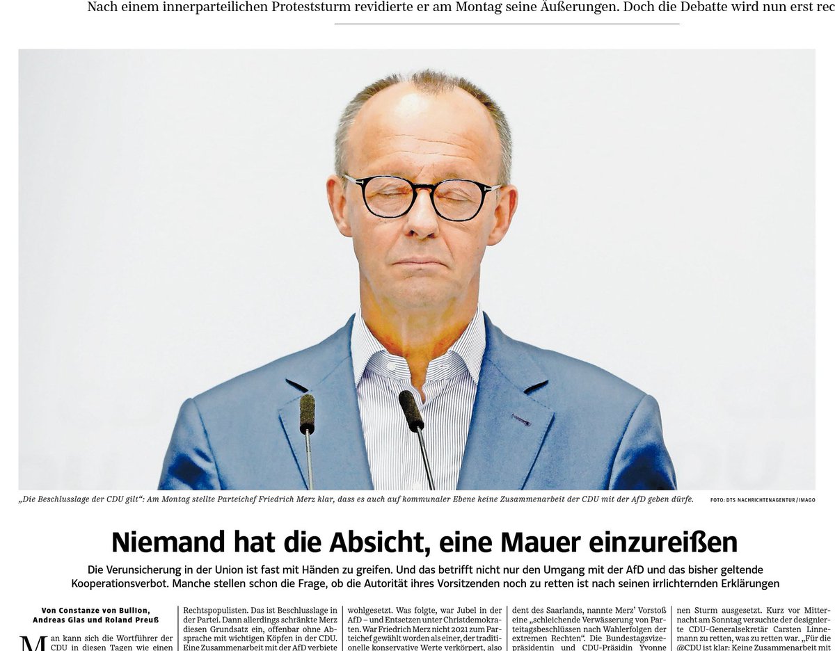 In Fragen der Artikel-Überschrift hat die <a href="/SZ/">Süddeutsche Zeitung</a> heute die Nase vorn.