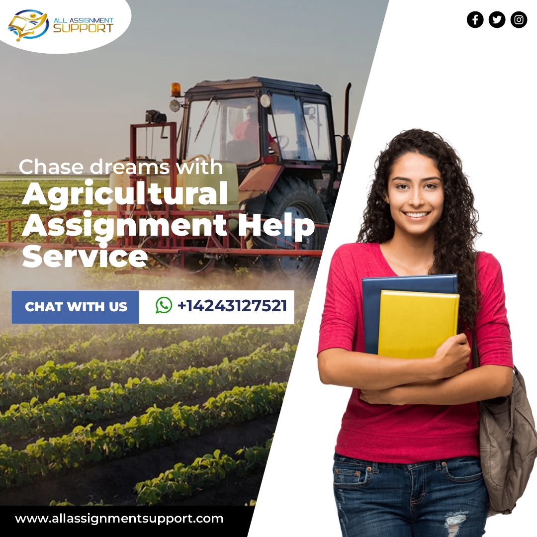 allassignmentus's tweet image. Struggling with your #agriculturalassignments? Look no further! #AllAssignmentSupport is here to provide you with the best Agricultural Assignment Help Service in the USA.

Chat with us on WhatsApp at +14243127521

Click here: allassignmentsupport.com/agricultural-a…

#agriculturalassignmenthelp