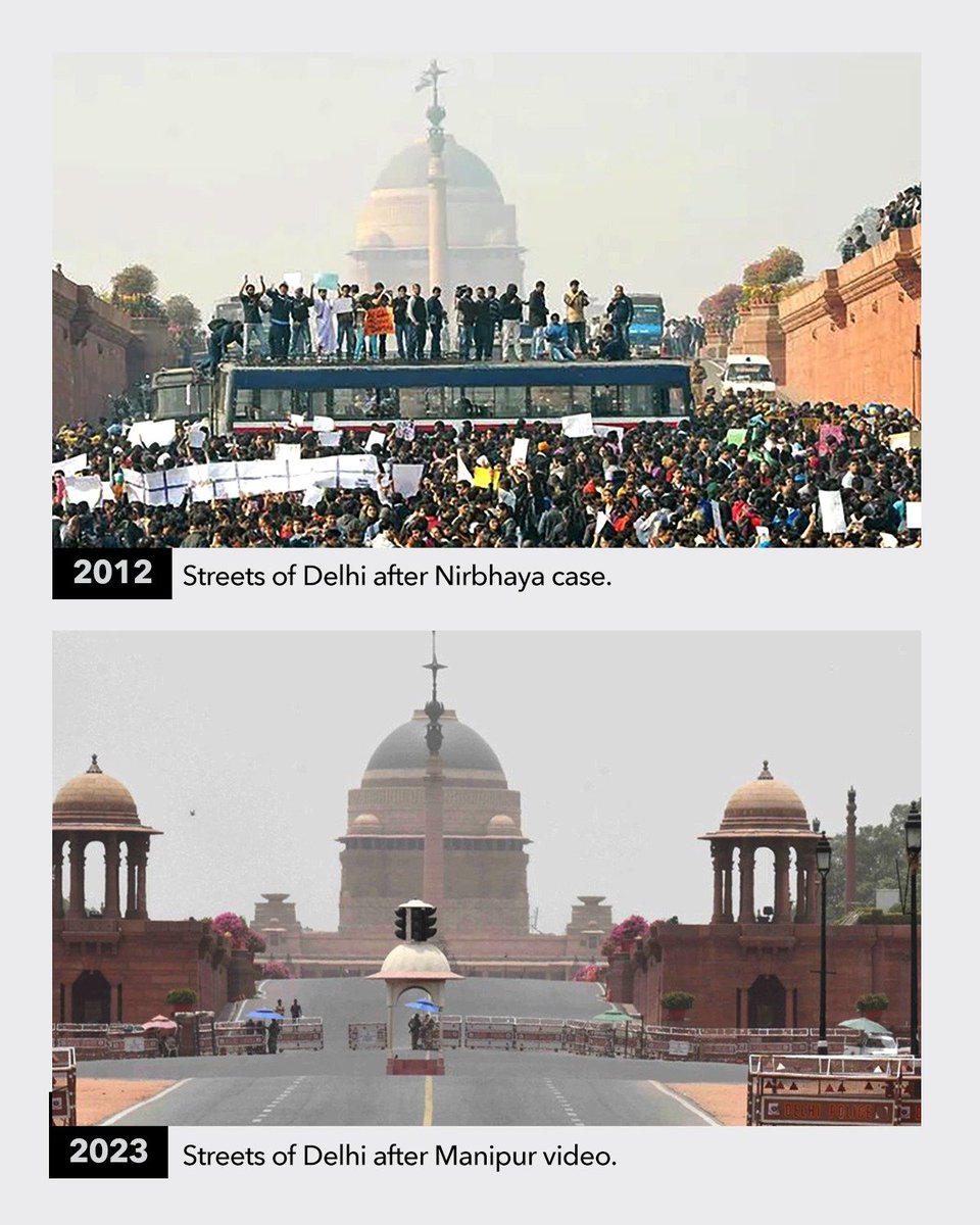 Subytweets's tweet photo. What happened to India? 
#ManipurHorror https://t.co/z3xh0pjnj9
