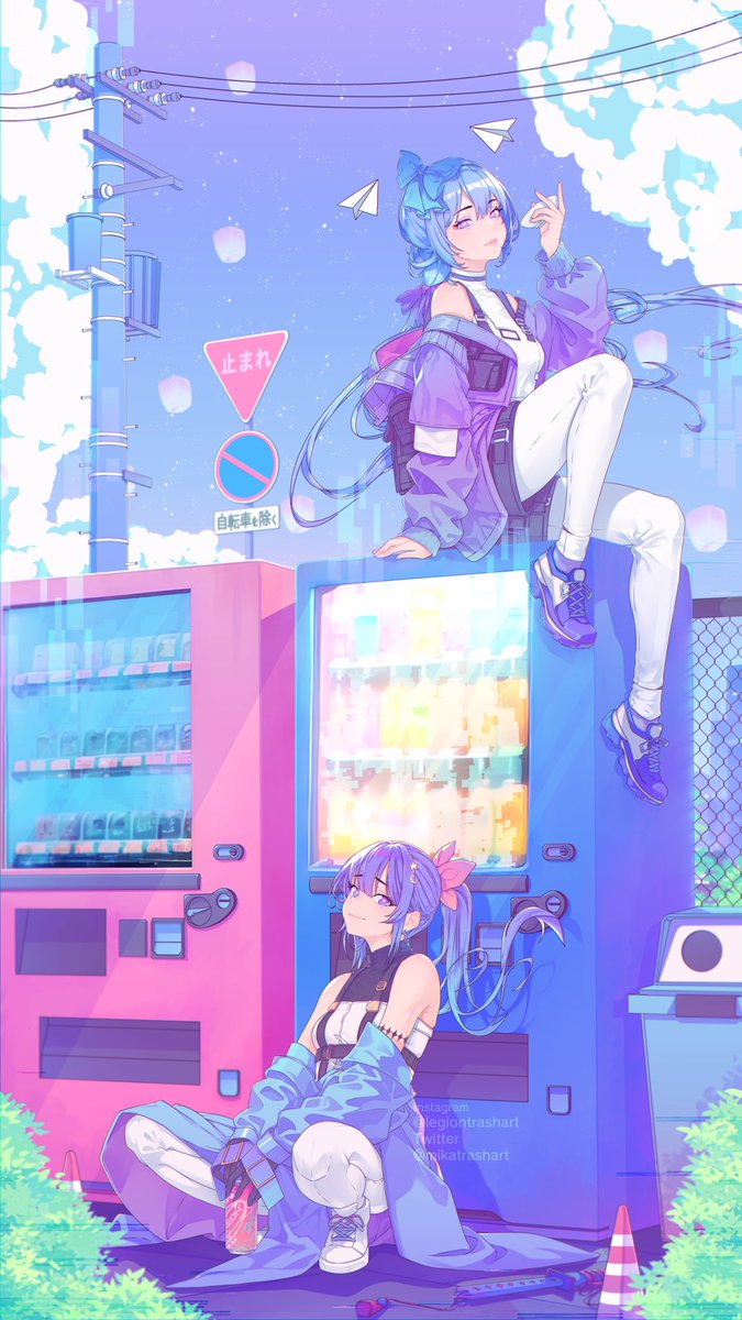 Pretty colors and girls, that would sum it up nicely