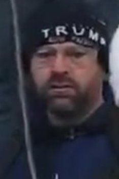 The #FBI has identified many people who incited violence at the U.S. Capitol on January 6, but it still needs your help to bring others to justice. If the person in this photo looks familiar, submit a tip at tips.fbi.gov or 1-800-CALL-FBI, and mention photo #371-AFO.