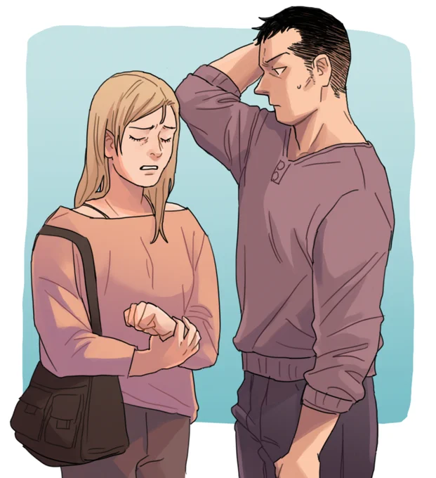 Ajin Week 2023  [ Ajin ] [ Nakatomi ] Day 2: Favorite Relationship - Before vs Now  Going to post Day 2 into two parts since they're so different. This part is a ship I loved the most when I first got into Ajin. (I still love them though) #ajinweek23