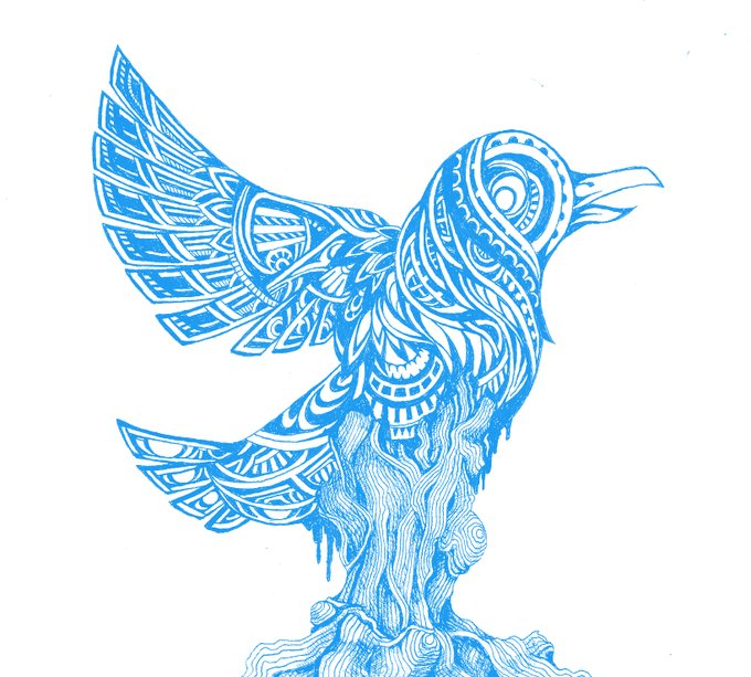 「青い鳥で埋め尽くせ」のTwitter画像/イラスト(新着))