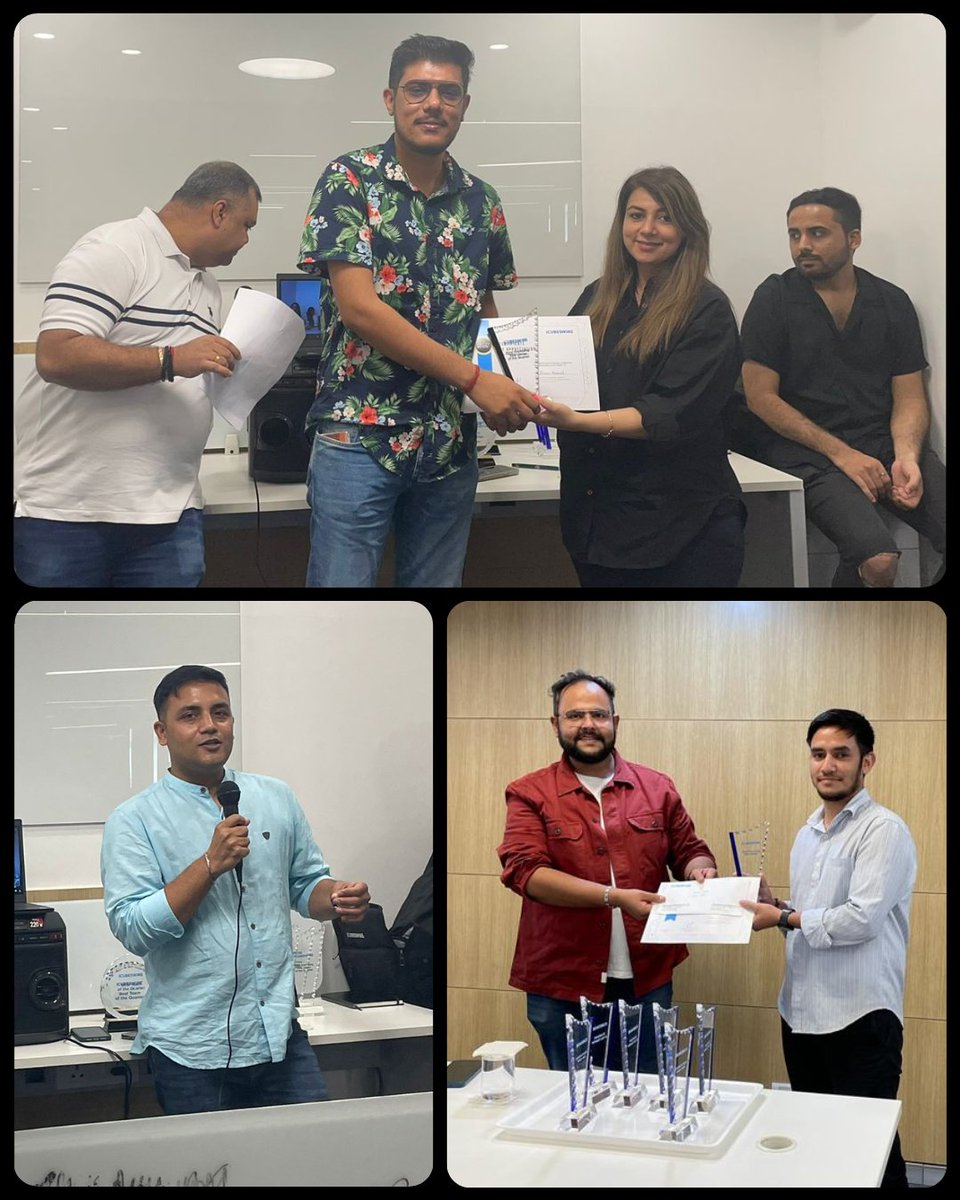 icubes_wire's tweet photo. At iCubesWire, we believe in honoring those whose work speaks for itself.  Here are the happy faces of those who got rewarded for the last quarter!

#HappyFaces #QuarterlyAwards #EmployeeRecognition #HardWork #TeamEffort #AchievementUnlocked #Rewards #iCubesWire https://t.co/3ozQIH6lpU
