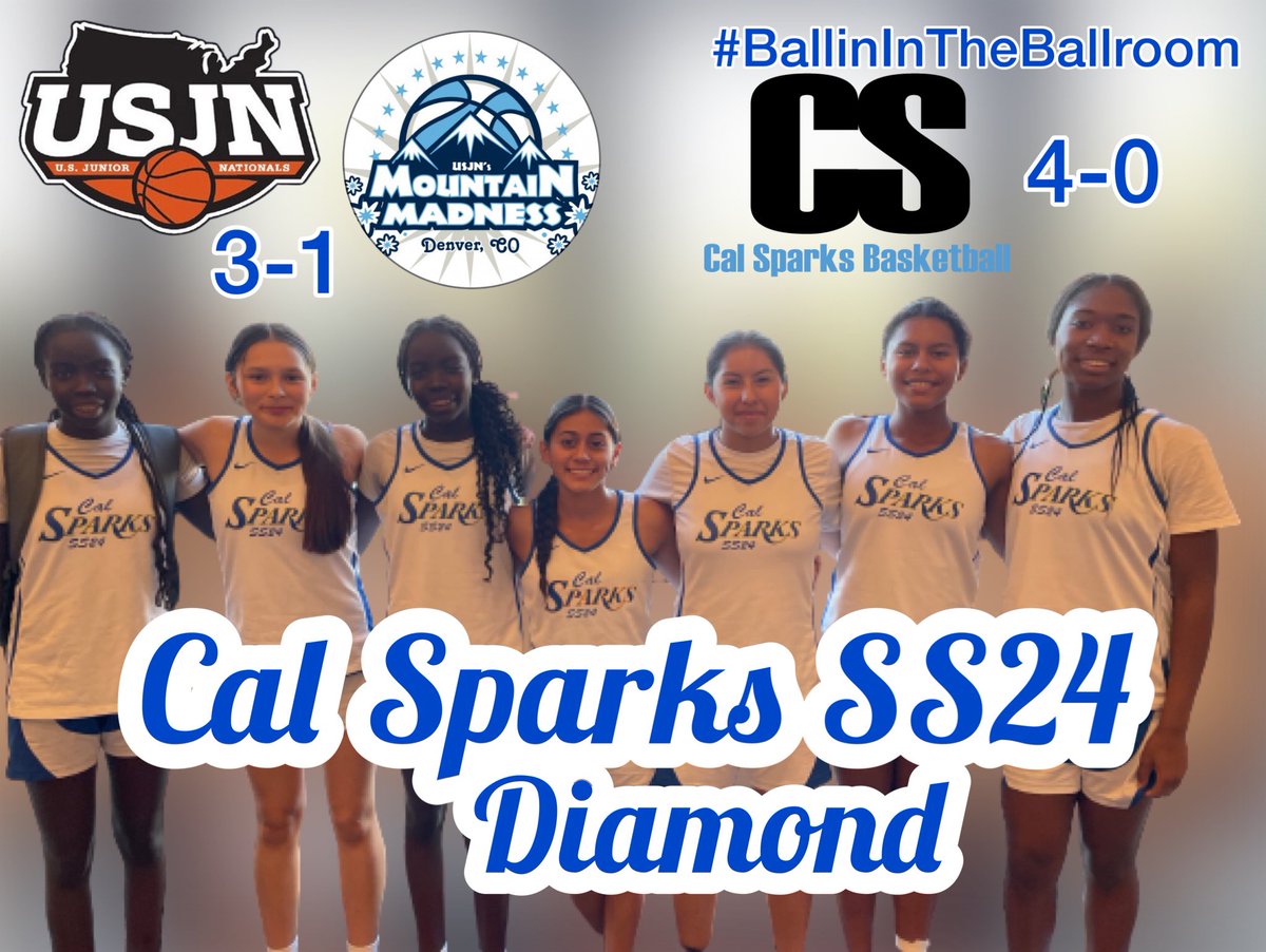 Jose Lemus (@coachlemus559) on Twitter photo What a great trip with this <a href="/SS24Basketball/">Cal SparksSS24 Basketball</a> Diamond team!!! We had a great time playing in the <a href="/USJN/">USJN</a> Mountain Madness tourney in Denver, CO and in Las Vegas at the <a href="/CalSparksClub/">CalSparks Basketball</a> #BallinInTheBallroom Showcase. Great competition, exposure, and team growth. What a great trip with this <a href="/SS24Basketball/">Cal SparksSS24 Basketball</a> Diamond team!!! We had a great time playing in the <a href="/USJN/">USJN</a> Mountain Madness tourney in Denver, CO and in Las Vegas at the <a href="/CalSparksClub/">CalSparks Basketball</a> #BallinInTheBallroom Showcase. Great competition, exposure, and team growth.