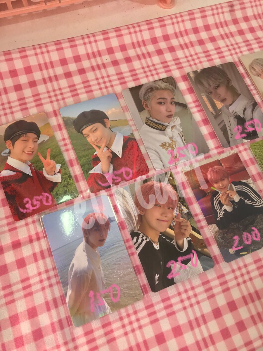 euncart's tweet photo. ʚ wts/lfb • ph ɞ #eunhand

⌗ enhypen (sunoo &amp; ni-ki) pc tingi

✧ prices nasa photos (dm for conditions of each pc)
✧ loc: lucban, quezon

⤷ onhand
⤷ 2 days reservation 
⤷ mop: gcash
⤷ mod: shopee c/o / JNT

reply "mine + pc name" / dm https://t.co/NPlmxKXNfr