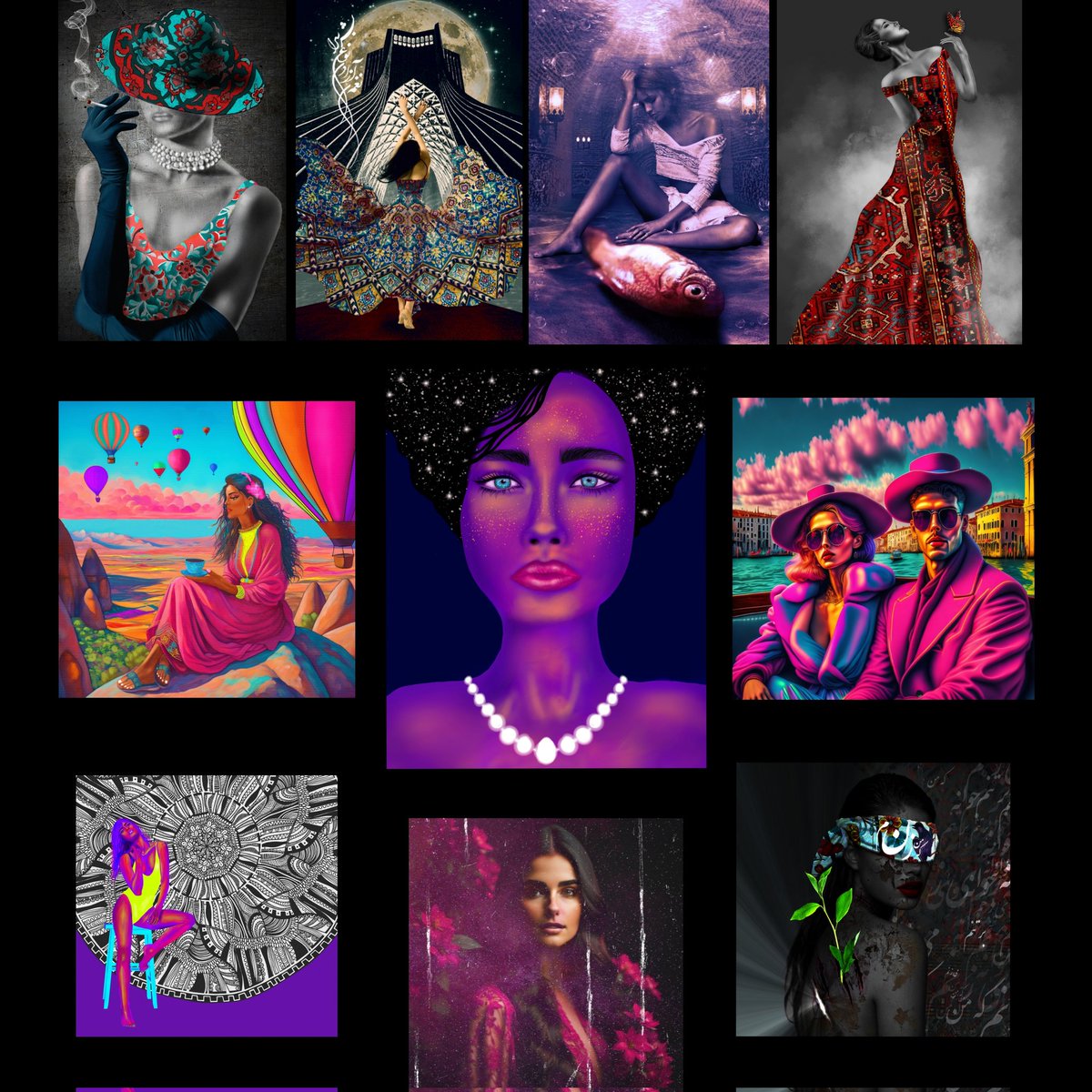 sanam_artistic's tweet photo. Happy Tuesday 💕

It's Tuesday, and my art is waiting for Cool collectors.
Check my Objkt, I've got primary and secondary art

Link ⤵️
#NFT #TEZOSTUESDAY https://t.co/tlI2RnikqI