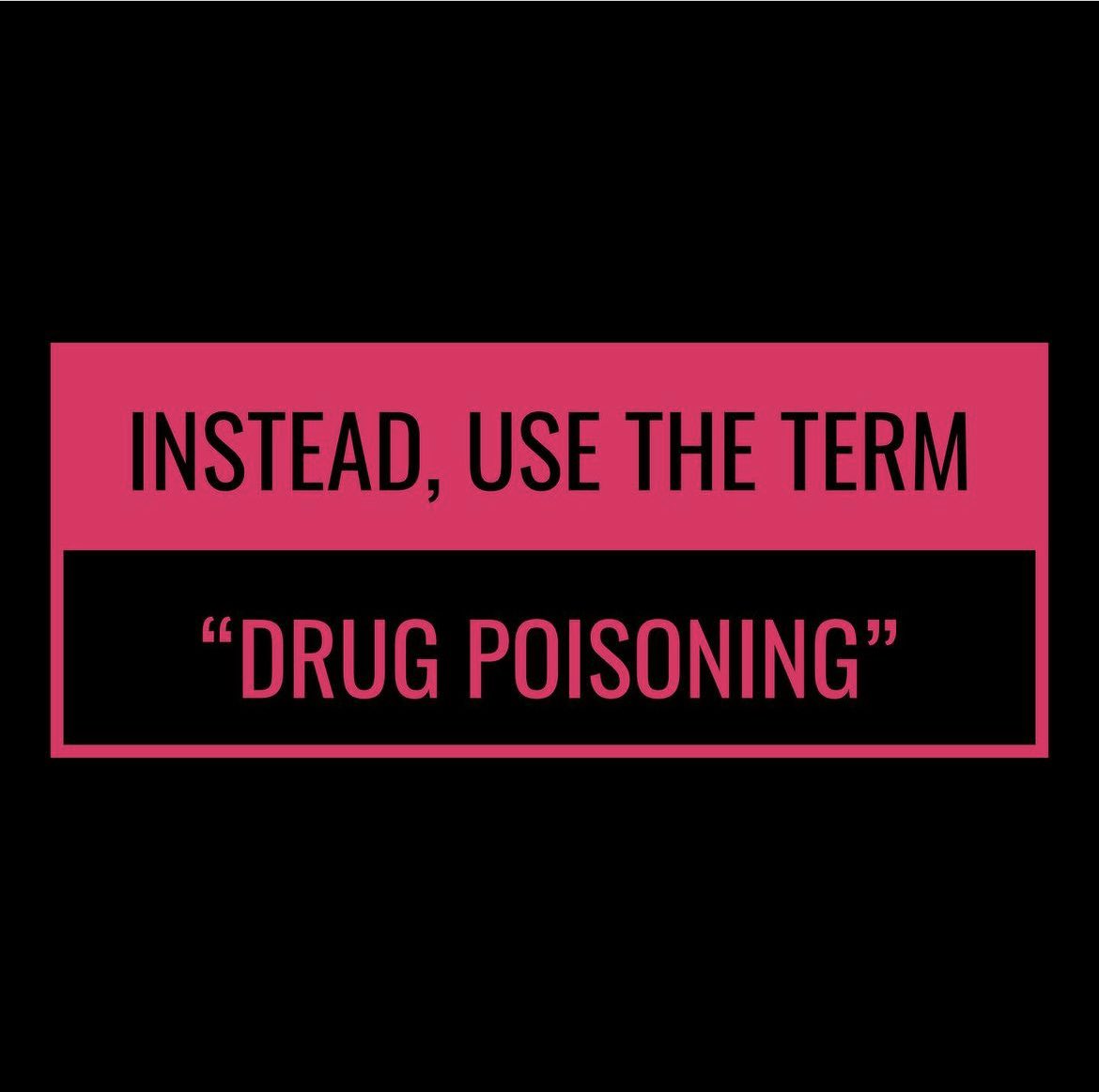 kellyloup's tweet photo. Saw this post on Instagram (they’re not on Twitter so I can’t credit them). I’m on a recovery ally session later with @Training_RCA so it will be interesting to see what terms of phrase they use. What do you think? #overdose #drugpoisoning #challengestigma #positivelanguage https://t.co/WS1sSLedcE