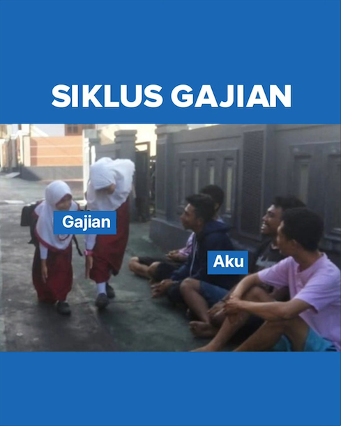 Terpantau hari ini boedak koerporat di kota-kota besar🤭