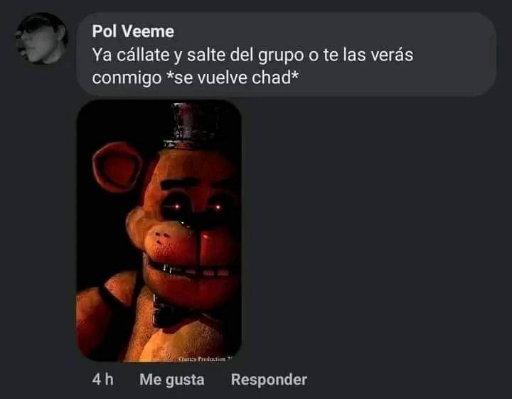 Rosty___r's tweet photo. @ElUriel095 Yo pa que quiero ver osos we https://t.co/BvpdEtBFzv