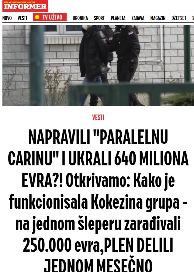 Kako ide istraga? Rade li nadležni organi svoj posao?