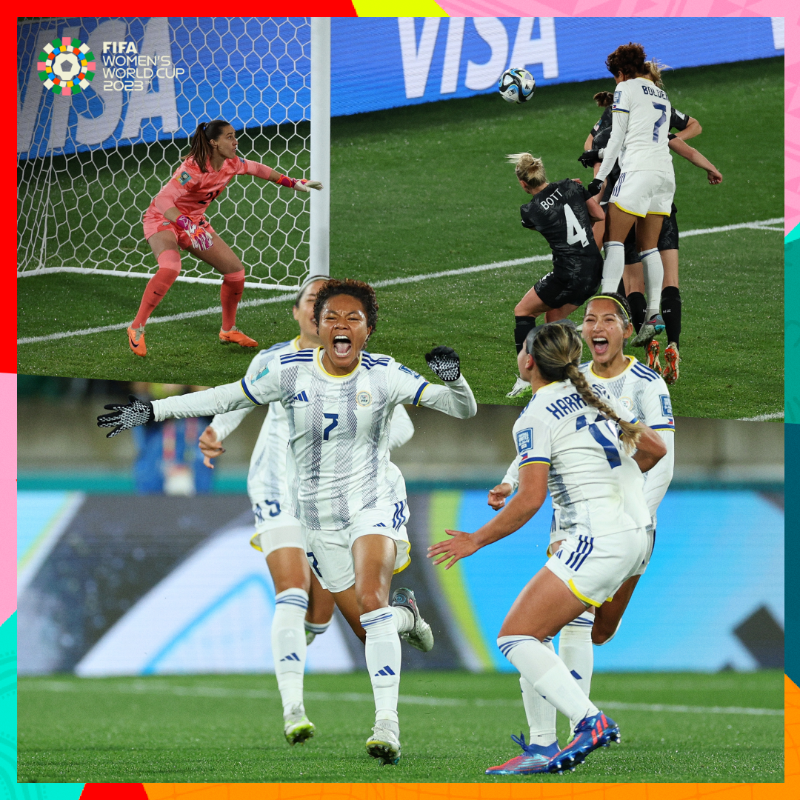FIFAWWC's tweet photo. 𝑻𝑯𝑬 moment of the first half! 👏

Will Philippines claim their first-ever #FIFAWWC win? 🇵🇭