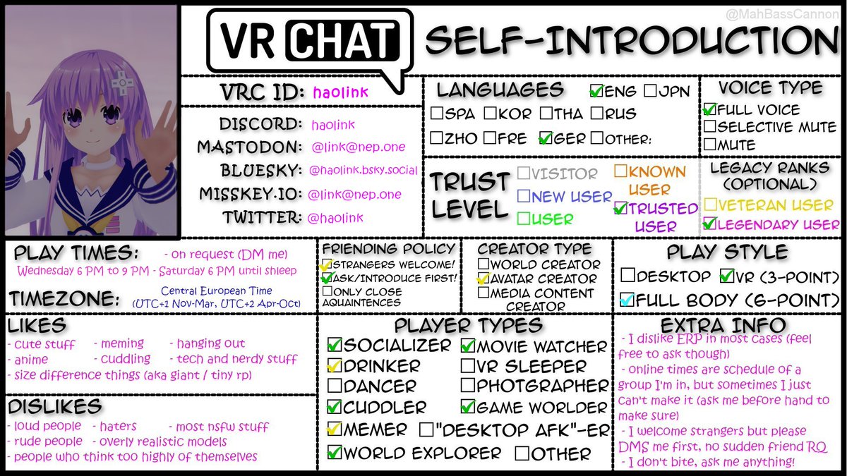 Hao-Link Naturally the ⅓rd - (link@nep.one) 🎷 tweet media